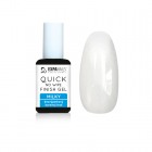 QUICK FINISH gel - MILKY - bezvýpotkový lesk
