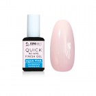 QUICK FINISH gel - AQUA PINK - bezvýpotkový lesk