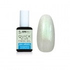 QUICK FINISH gel - SEA GREEN - bezvýpotkový lesk