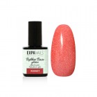 Gel lak - Rubber base gel - RUSSET glitter - sleva -22 %