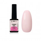FIBER GEL - PINK zpevňující gel se skelným vláknem a vitamíny