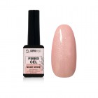 FIBER GEL - NUDE shine - zpevňující gel se skelným vláknem a vitamíny