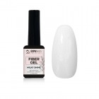 FIBER GEL - MILKY shine - zpevňující gel se skelným vláknem a vitamíny