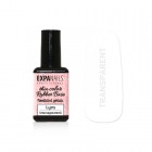Gel lak - Rubber base Thin color - LYRA transparent - sleva -35%