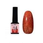 Gel lak - GALAXY RED třpyt