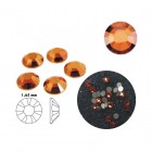 Kaminky Swarovski - ORANGE (1,65mm - 30ks) -40% Sleva