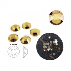 Kamínky Swarovski - ZLATO (1,65mm - 30ks) -40% Sleva