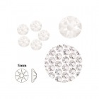 Kamínky Swarovski - Krystal 5mm - 10ks nebo 20ks