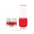 BAREVNÝ GEL - THERMO RED bezvýpotkový
