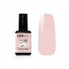 Gel lak 3v1 - WHITE PINK č.652 - bezvýpotkový