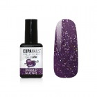 GEL LAK - PURPLE GLITTER