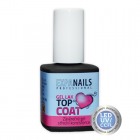 GEL LAK TOP COAT - závěrečný lesk výpotkový - střední konzistence
