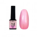 Gel lak - QUEEN Pink - jemný třpyt