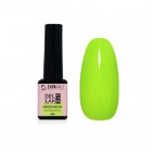Gel lak 3v1 - GREEN Neon - bezvýpotkový