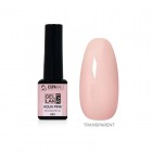 Gel lak 3v1 - AQUA PINK transparent - bezvýpotkový