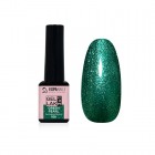 Gel lak 3v1 - GREEN pearl - bezvýpotkový