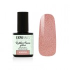 Rubber base glitter gel - AUBURN