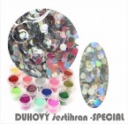 STŘÍBRNÝ DUHOVÝ ŠESTIHRAN